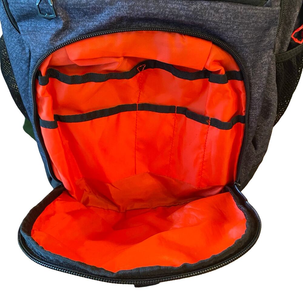 Adidas Loadspring Laptop Backpack Gray/Orange - image 5